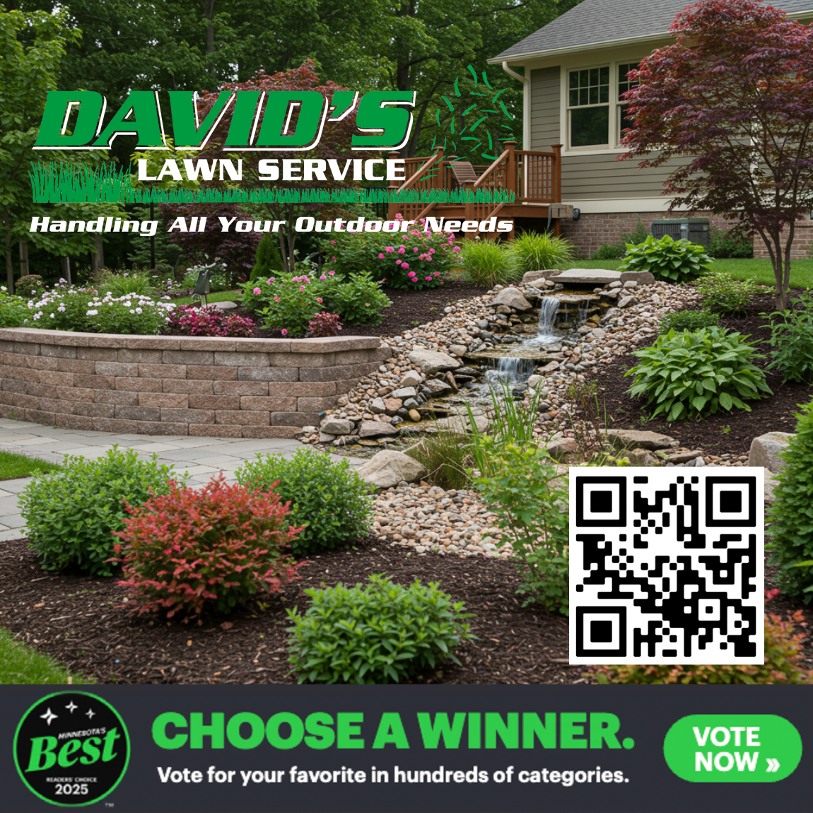 avid's Lawn Service: Help Us Win Best of Minnesota!