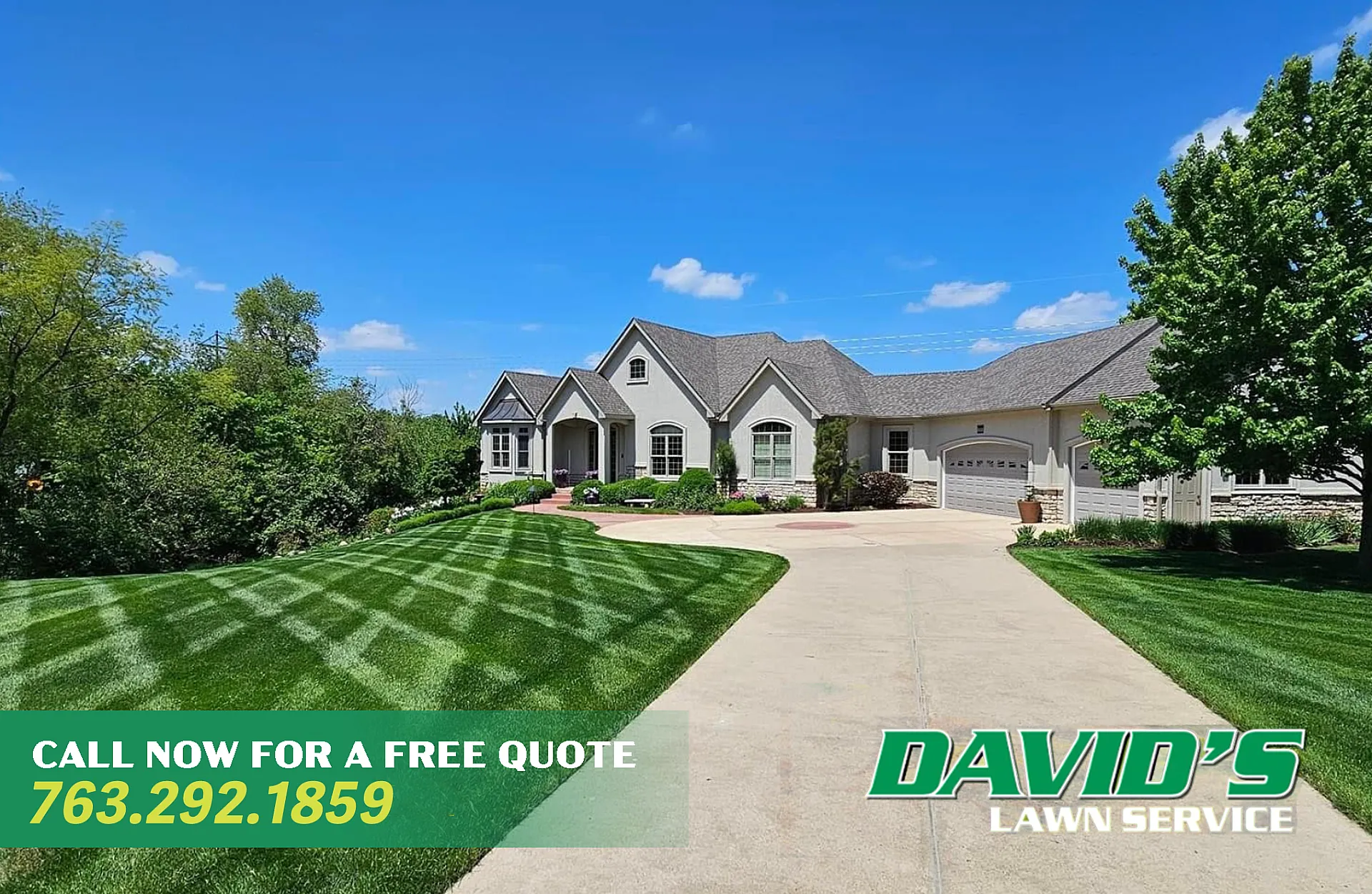 Lawn Care marketing graphic for Plymouth, MN